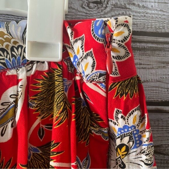 LOFT Women's Floral Print Skirt‎ Size 10 - Picture 3 of 6